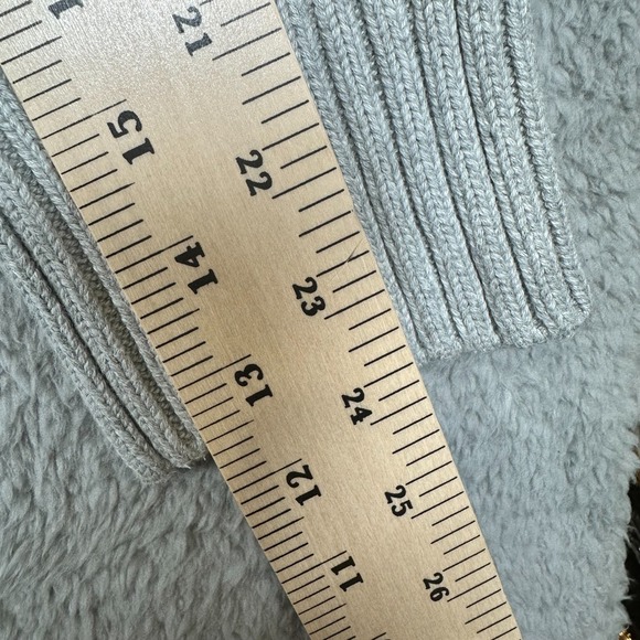 Nautica Shawl Collar Striped Mens‎ Sweater Sz XXL Gray Stretchy Embroidered Logo - Picture 8 of 11